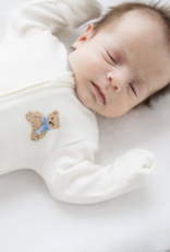 Magnolia Baby Bear Hugs Zip Footie Sky