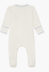 Magnolia Baby Bear Hugs Zip Footie Sky