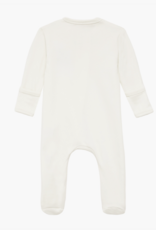 Magnolia Baby Bear Hugs Zip Footie Ivory