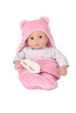 Madame Alexander Sweet Smiles Bear Sleep Sack Light Skin Tone 14"