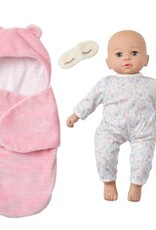Madame Alexander Sweet Smiles Bear Sleep Sack Light Skin Tone 14"