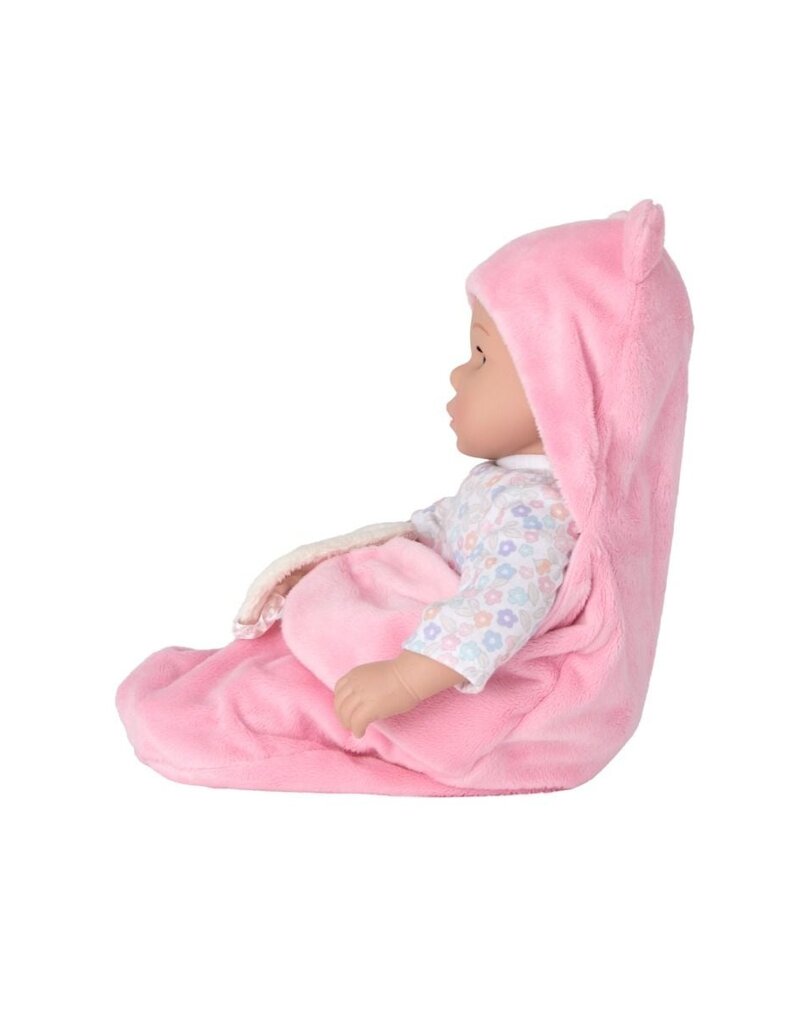Madame Alexander Sweet Smiles Bear Sleep Sack Light Skin Tone 14"