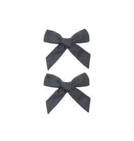 BOWS, SET OF 2 MIDNIGHT
