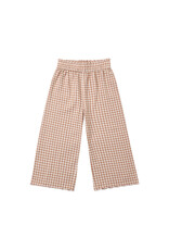 Rylee + Cru Inc. WIDE LEG PANT FAWN GINGHAM
