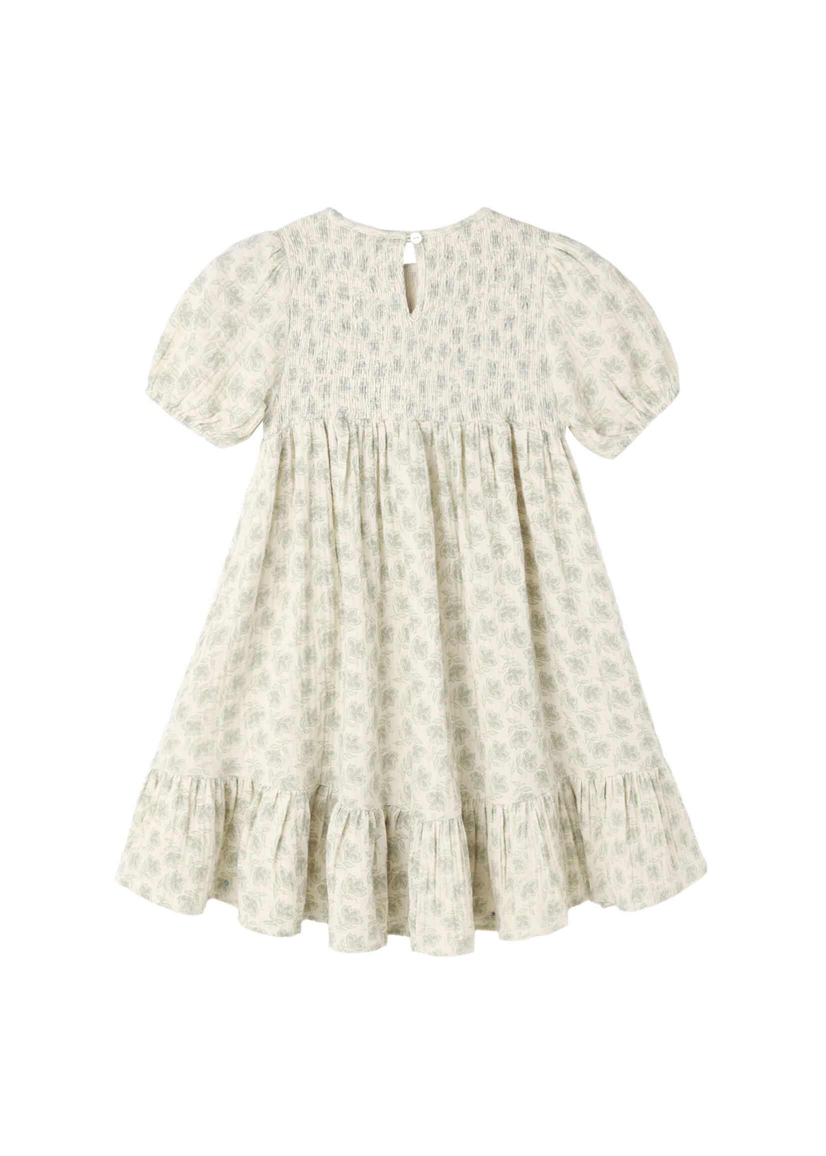 Rylee + Cru LLC LYDIA DRESS GREEN IRIS NATURAL