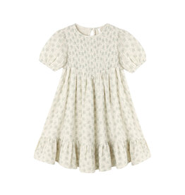 Rylee + Cru Inc. LYDIA DRESS GREEN IRIS NATURAL
