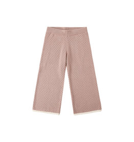 Rylee + Cru Inc. POINTELLE KNIT PANT ROSEWOOD