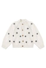Rylee + Cru Inc. TULIP CARDIGAN MIDNIGHT DAISY NATURAL