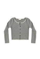 Rylee + Cru Inc. LONG SLEEVE KNIT TEE MIDNIGHT STRIPE