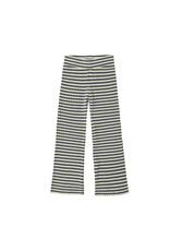 Rylee + Cru Inc. FLARE RIB KNIT PANT MIDNIGHT STRIPE