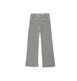 Rylee + Cru LLC FLARE RIB KNIT PANT MIDNIGHT STRIPE