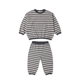 Rylee + Cru LLC RELAXED SET BLUE STRIPE