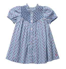 Pink Chicken girls lucia dress - light blue carnation
