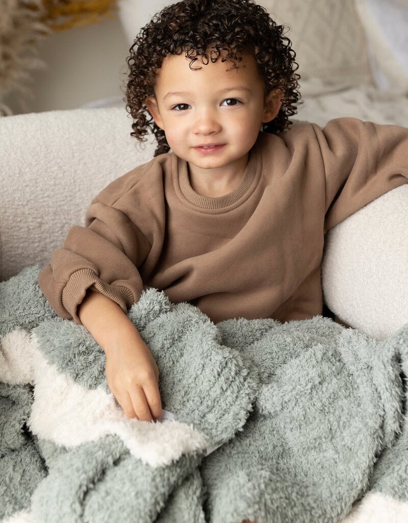 Calla & Friends The Alani Blanket Toddler Sage