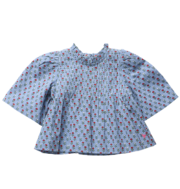 Pink Chicken girls jaipur top - light blue carnation