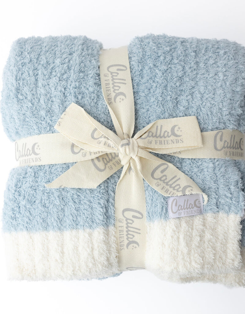 Calla & Friends The Alani Blanket Toddler Powder Blue