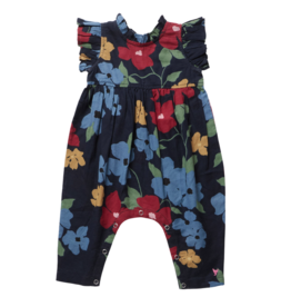 Pink Chicken baby girls jennifer jumper - navy hibiscus floral