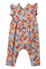 Pink Chicken baby girls jennifer jumper - watercolor meadow