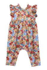 Pink Chicken baby girls jennifer jumper - watercolor meadow