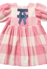 Pink Chicken girls hermione dress - pink checks