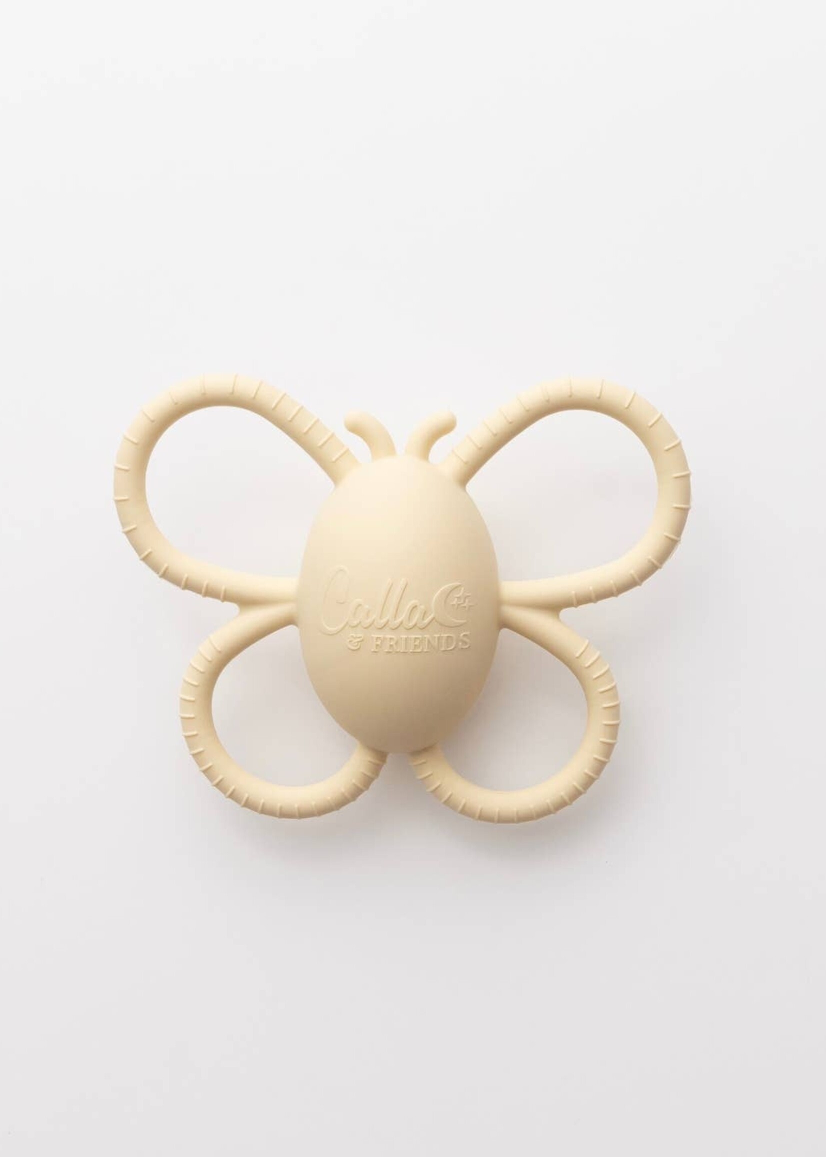 Calla & Friends Garden Party Collection  Butterfly Rattle Teether
