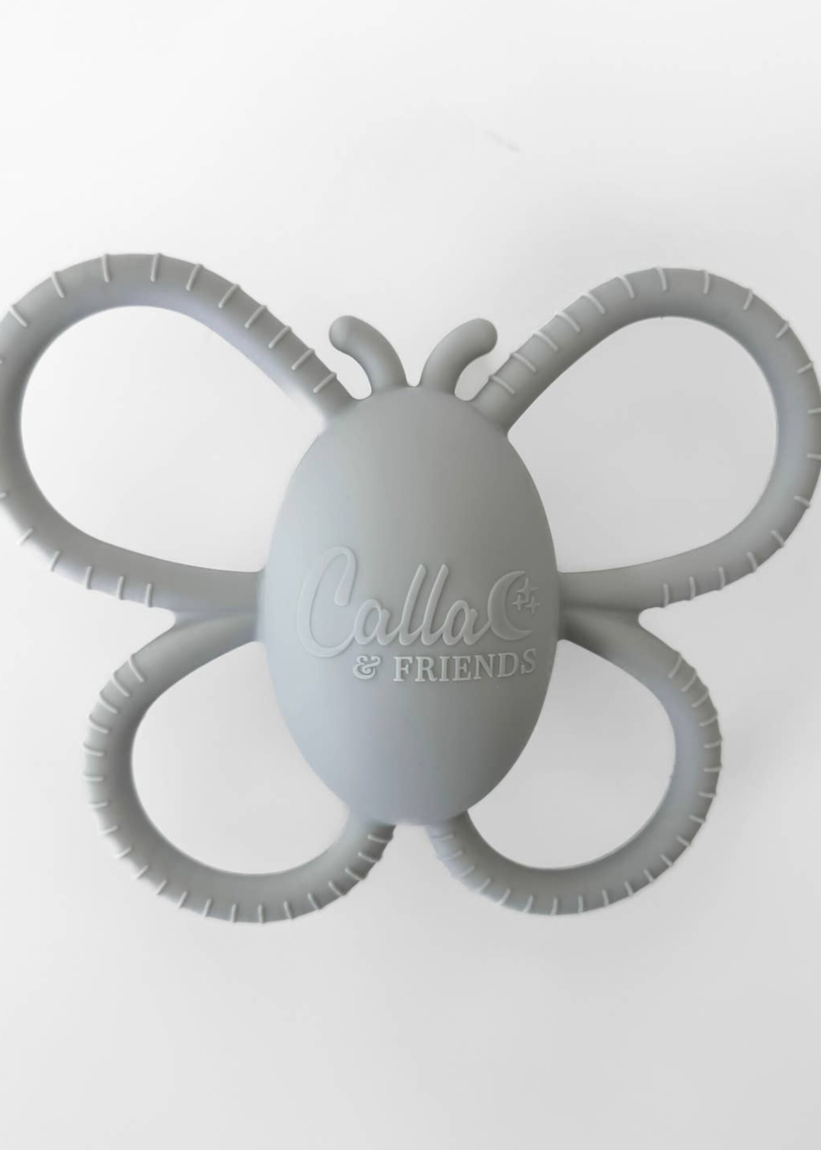 Calla & Friends Garden Party Collection  Butterfly Rattle Teether