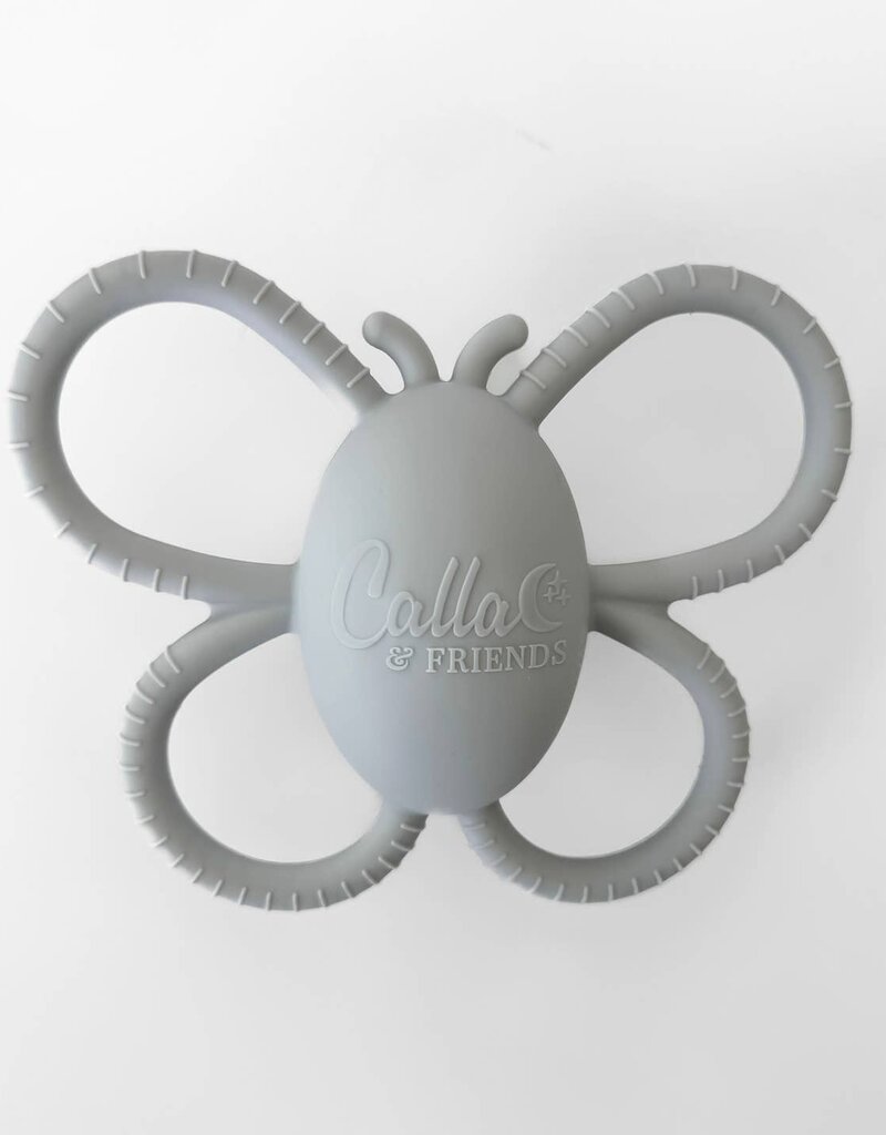 Calla & Friends Garden Party Collection  Butterfly Rattle Teether