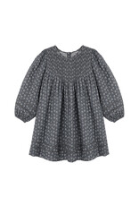 Rylee + Cru Inc. SELENE DRESS HEART DITSY MIDNIGHT