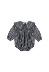 Rylee + Cru Inc. FERN ROMPER HEART DITSY MIDNIGHT
