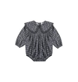 Rylee + Cru Inc. FERN ROMPER HEART DITSY MIDNIGHT