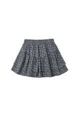 Rylee + Cru Inc. TIERED MINI SKIRT HEART DITSY MIDNIGHT