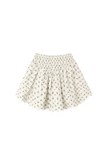 Rylee + Cru Inc. SMOCKED V MINI SKIRT VINTAGE FLEUR NATURAL