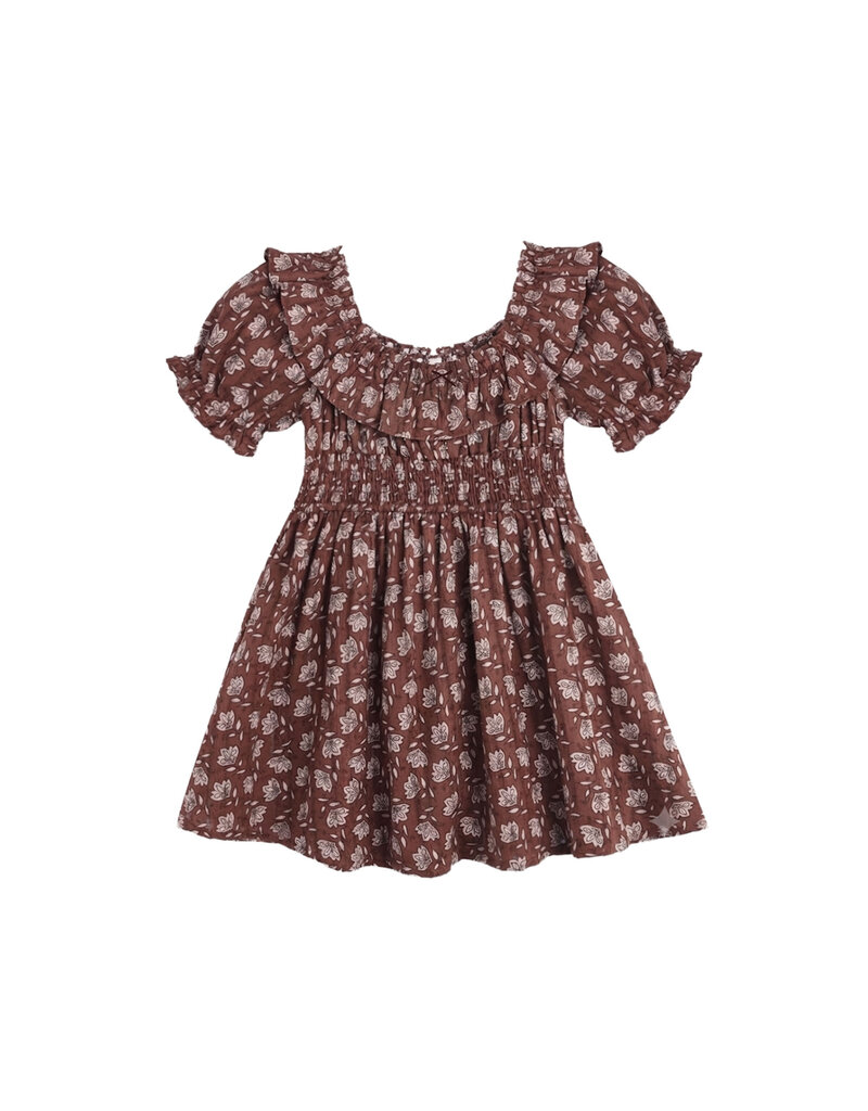 Rylee + Cru Inc. DILLON DRESS IRIS MULLBERRY