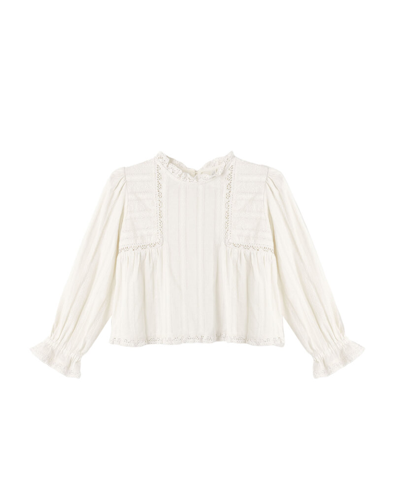 Rylee + Cru LLC CECILE BLOUSE NATURAL