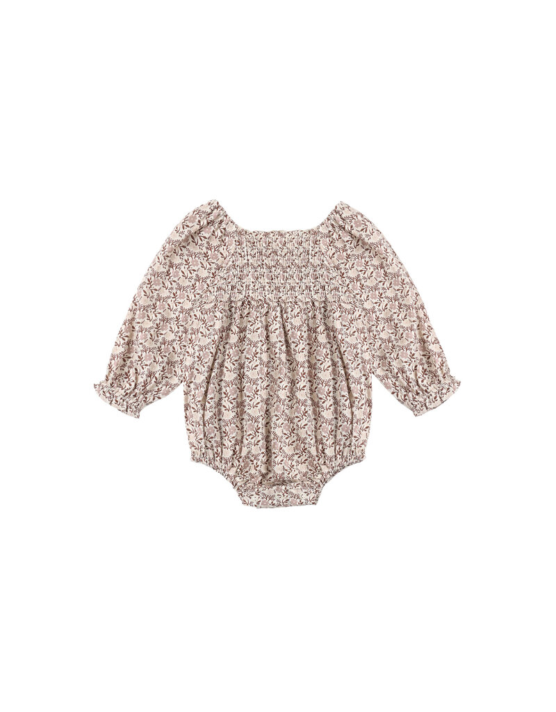 Rylee + Cru LLC ADELAIDE ROMPER PRIMROSE NATURAL