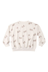Rylee + Cru Inc. RELAXED SWEATSHIRT OWLS PETAL