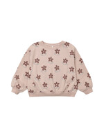 Rylee + Cru LLC OVERSIZED SWEATSHIRT DAISY ROSEWOOD