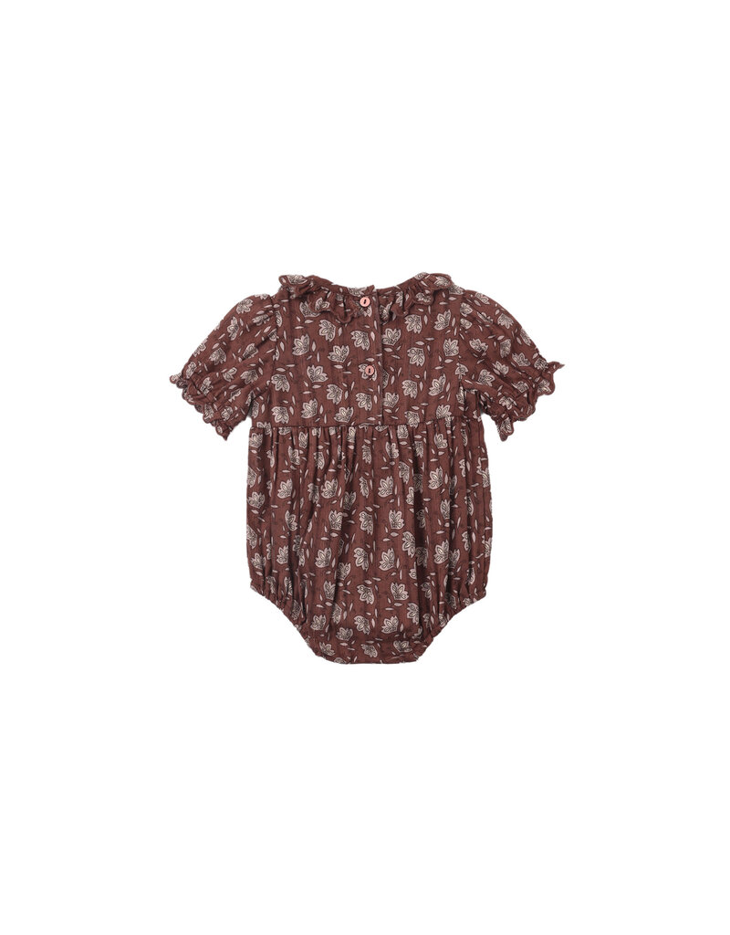 Rylee + Cru Inc. LIV ROMPER MULBERRY IRIS