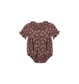 Rylee + Cru Inc. LIV ROMPER MULBERRY IRIS