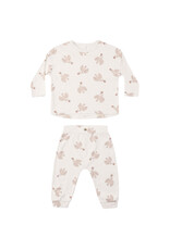 Rylee + Cru Inc. LONG SLEEVE TEE + PANT SET SPARROWS NATURAL