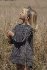 Rylee + Cru Inc. SELENE DRESS HEART DITSY MIDNIGHT
