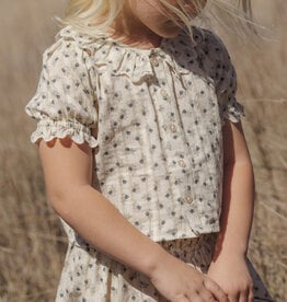 Rylee + Cru Inc. LIV BLOUSE VINTAGE FLEUR NATURAL