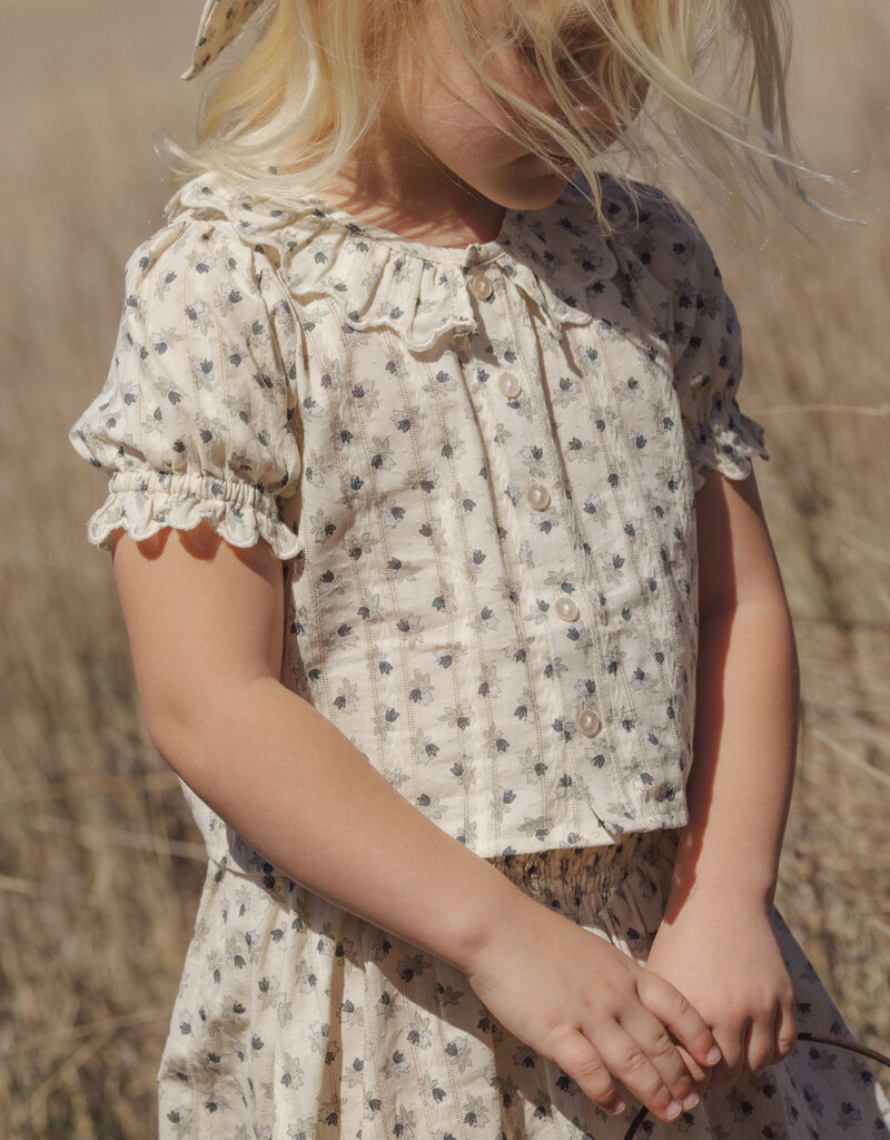 Rylee + Cru Inc. LIV BLOUSE VINTAGE FLEUR NATURAL