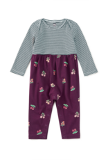 Tea Collection PRINT MIX BABY ROMPER MIDNIGHT POSY