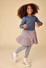 Tea Collection STRIPED LEGGINGS JET BLACK