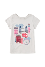 Tea Collection LONDON LANDMARKS GRAPHIC TEE DOVE