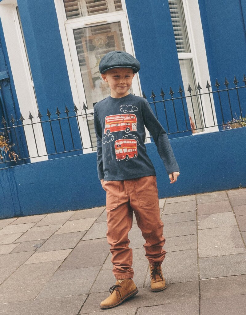 Tea Collection DOUBLE DECKER BUS GRAPHIC TEE INDIGO