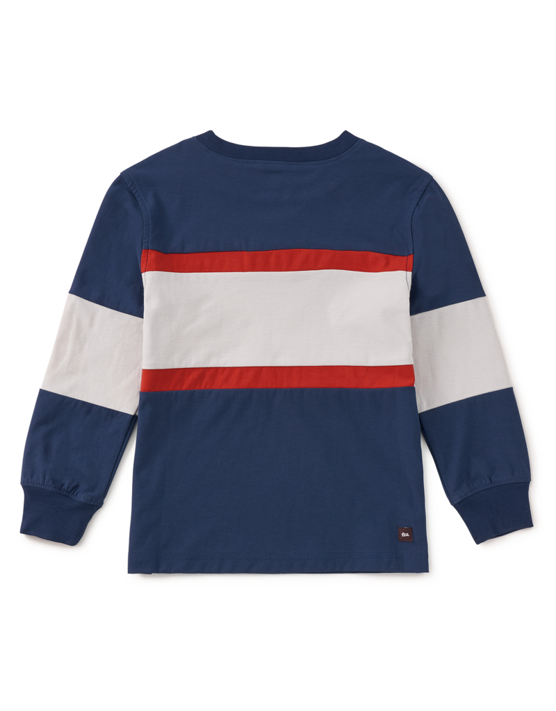 Tea Collection COLORBLOCK RUGBY TOP TWILIGHT