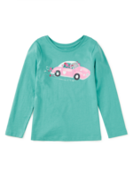 Tea Collection BLOOMIN' CRUISER GRAPHIC TEE PATINA
