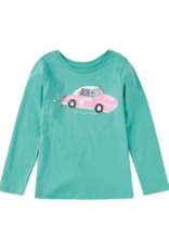 Tea Collection BLOOMIN' CRUISER GRAPHIC TEE PATINA